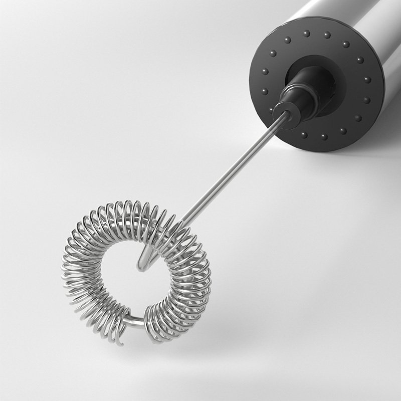 RL-1501A Battery Powered Electric Milk Frother Stainless Steel DC4.5V