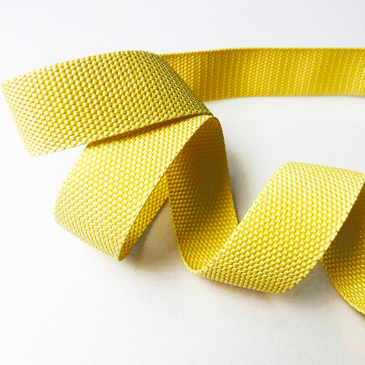 Manufacturer High Strength Kevlar Para Aramid Fiber Webbing Tape Belt for Firefighting Clothing