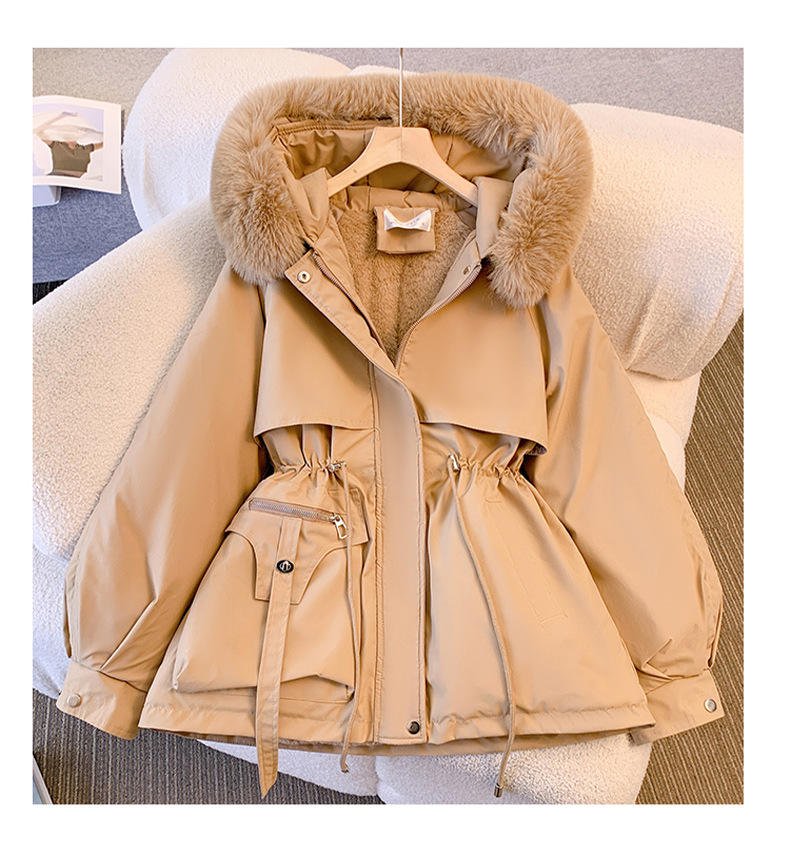 Women's High Quality Midi Length Fur Coat Women Thick Warm Slim Style Winter Coats for Ladies Oversized Trench Coat Women