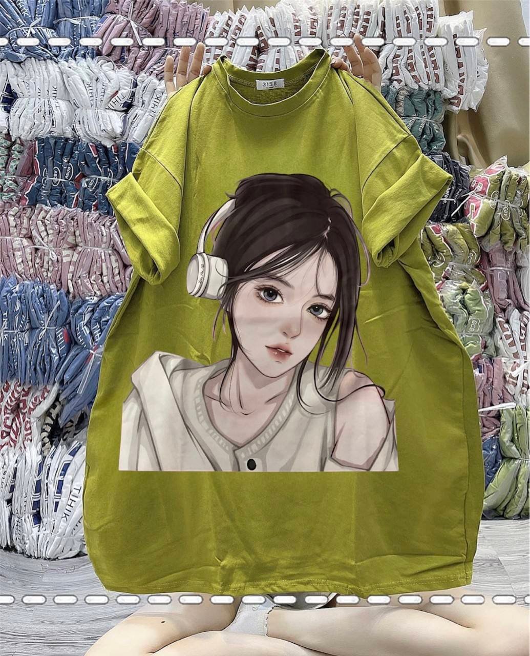 Women T Shirt Wholesale High Quality Fast Delivery Linen Yarn Dyed Breathable Purchase Casual Customized Packaging Made Vietnam