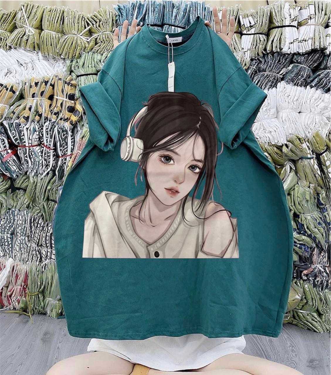 Women T Shirt Wholesale High Quality Fast Delivery Linen Yarn Dyed Breathable Purchase Casual Customized Packaging Made Vietnam