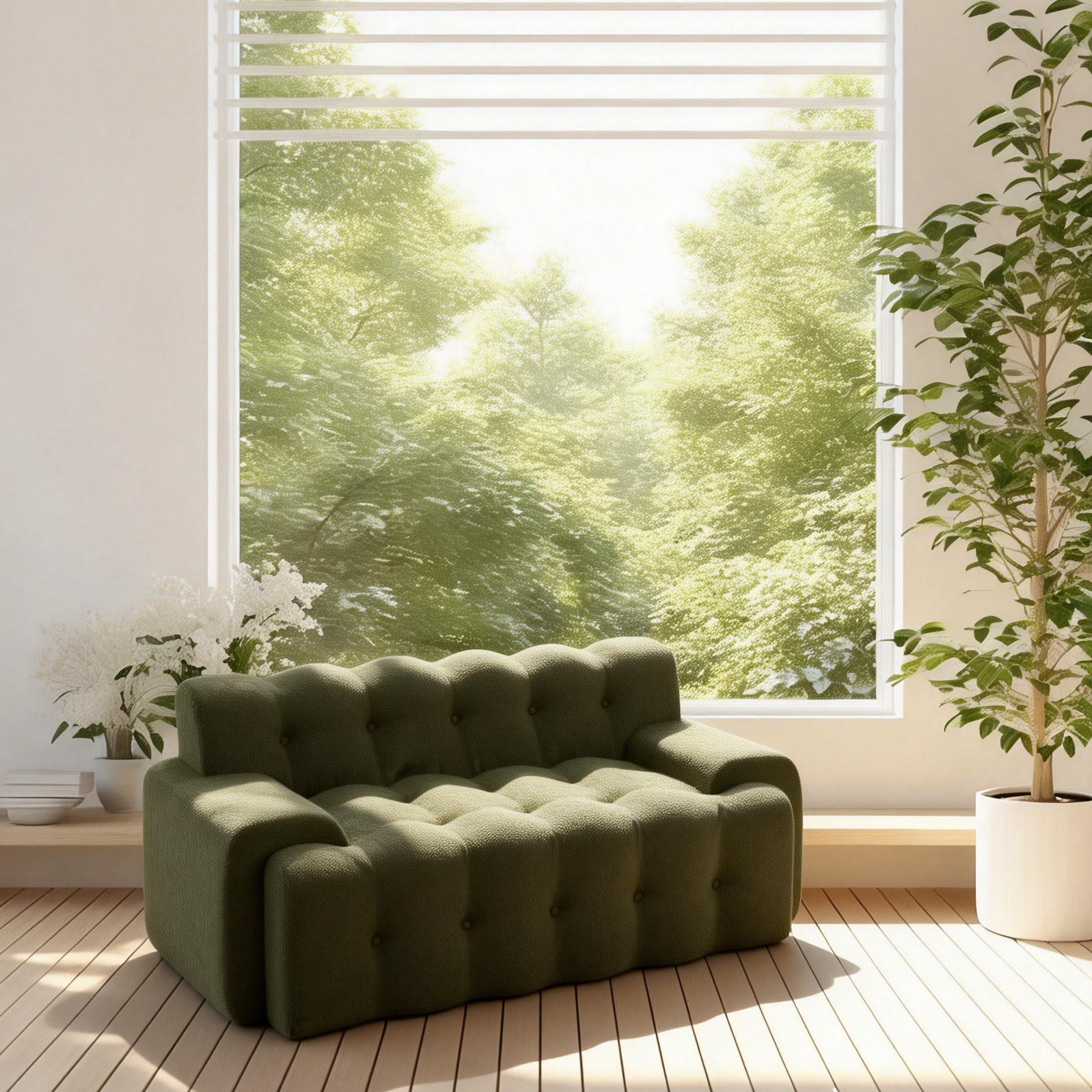 Cloud Modular Sectional Sofa Modern Upholstered Boneless Couches Chair for Living Room Bedroom Sofa