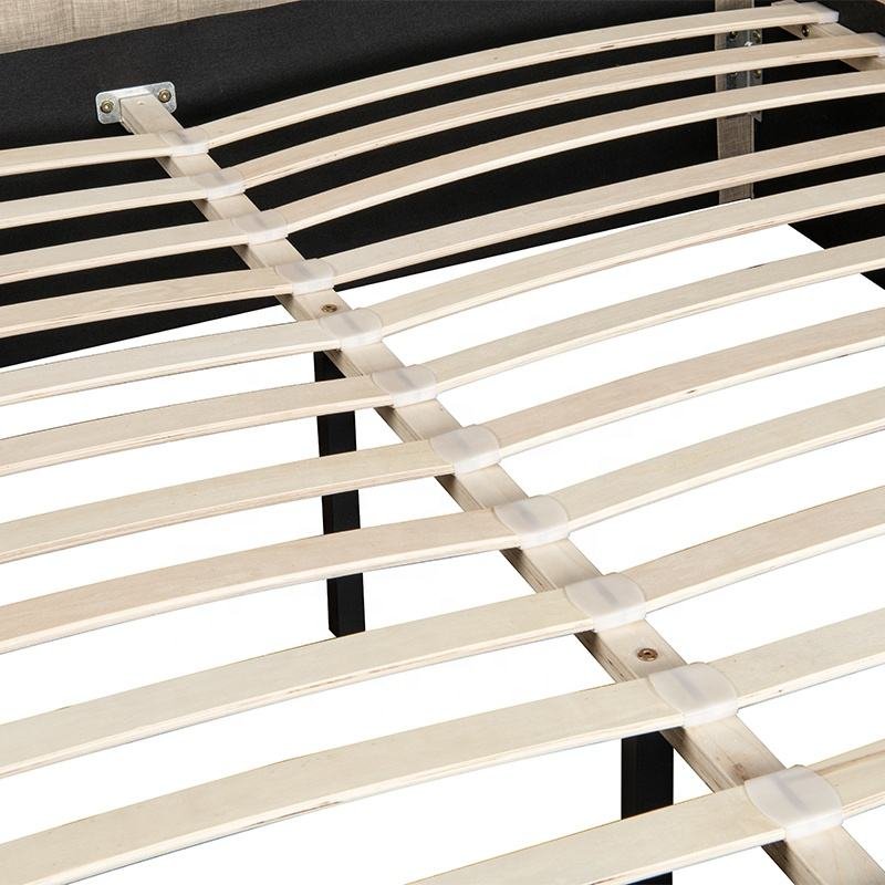 Willsoon Queen Size Velvet Storage Bed Gas Lift Tufted Feature Modern Design Soft Upholstered Wooden Panel Style MDF Wood Fabric