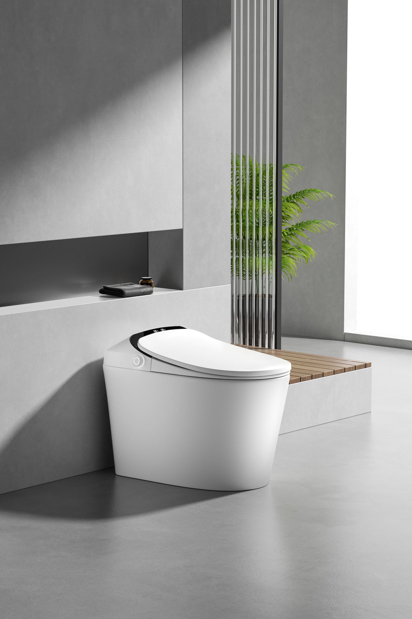 Electric Smart Toilet New Design Floor Mounted Dual-Flush Intelligent Electric Automatic Flush Sensor Smart Wc Toilet Set