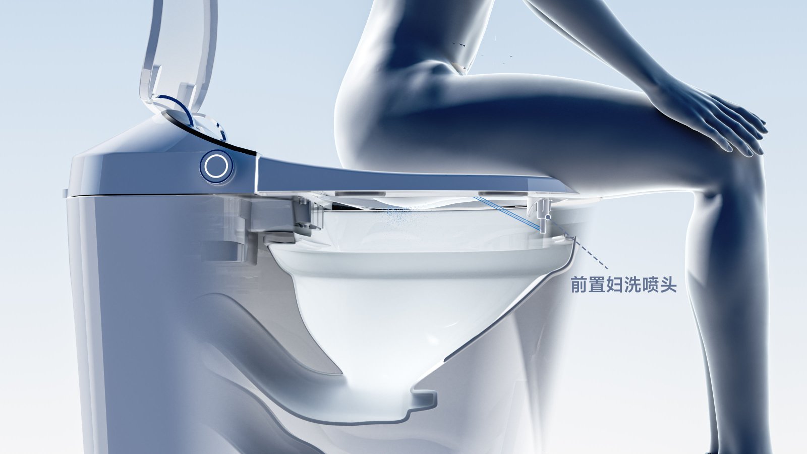 Electric Smart Toilet New Design Floor Mounted Dual-Flush Intelligent Electric Automatic Flush Sensor Smart Wc Toilet Set