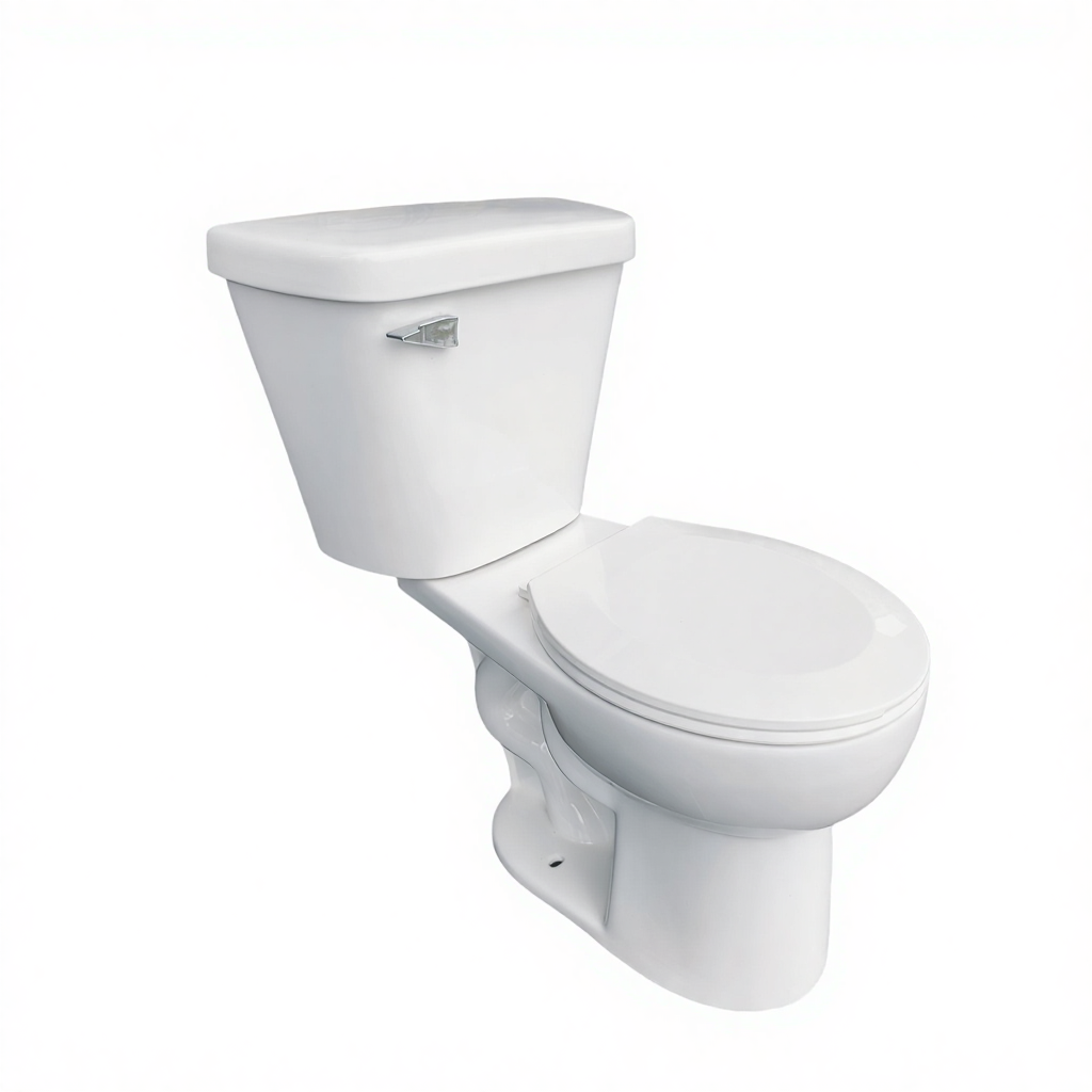 Hot Sale ADA Certified Water Closet S-Trap Ceramic Toilet with Two-Piece Structure for Bathroom
