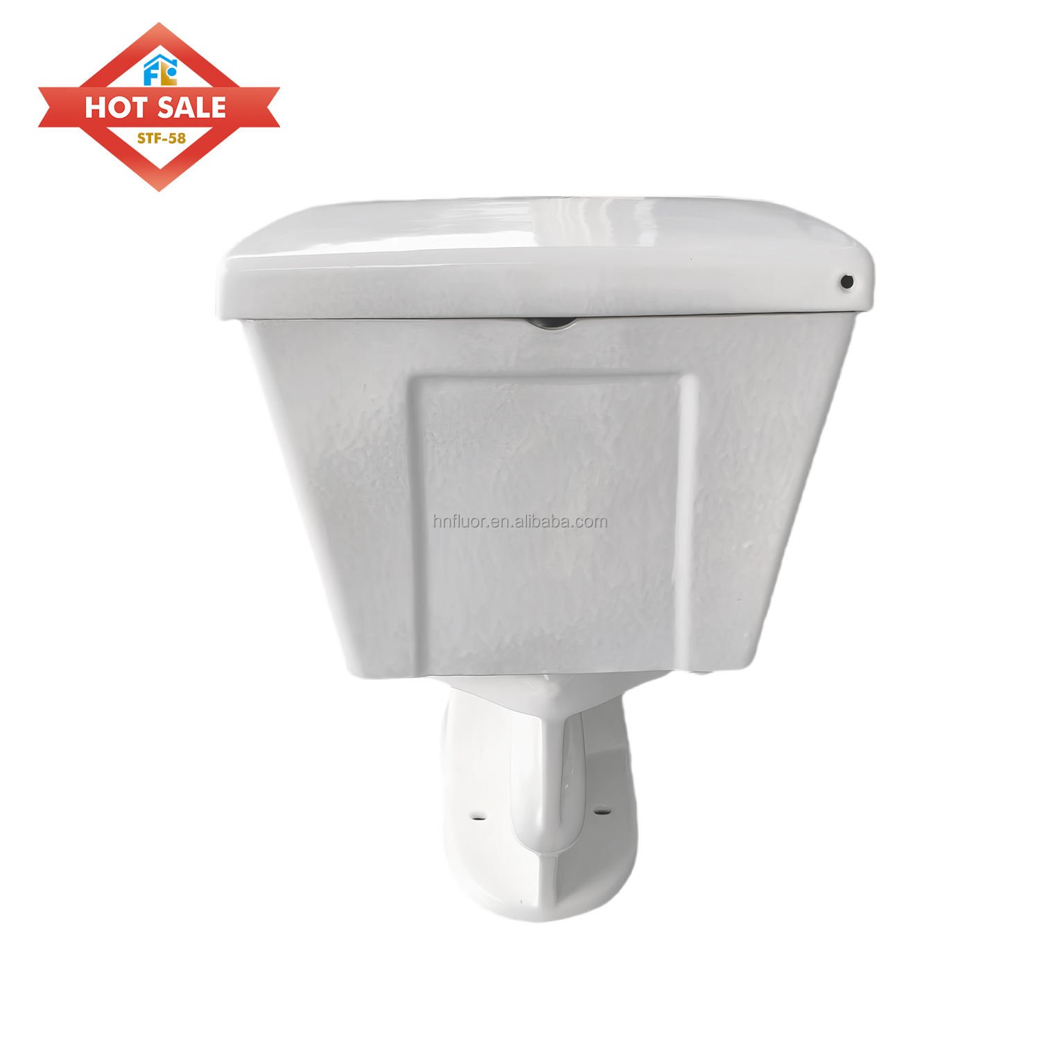 Hot Sale ADA Certified Water Closet S-Trap Ceramic Toilet with Two-Piece Structure for Bathroom
