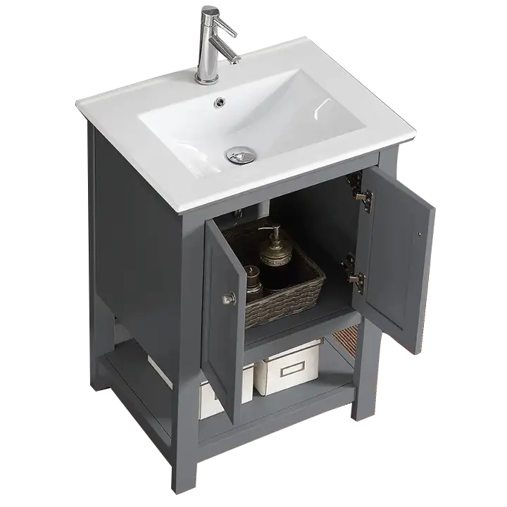 Custom Lavabos Llave De Lavabo White Countertops Mod Cabinetry Wall Mount Bathroom Cabinet Wash Basin Ceramic Bowl Sink