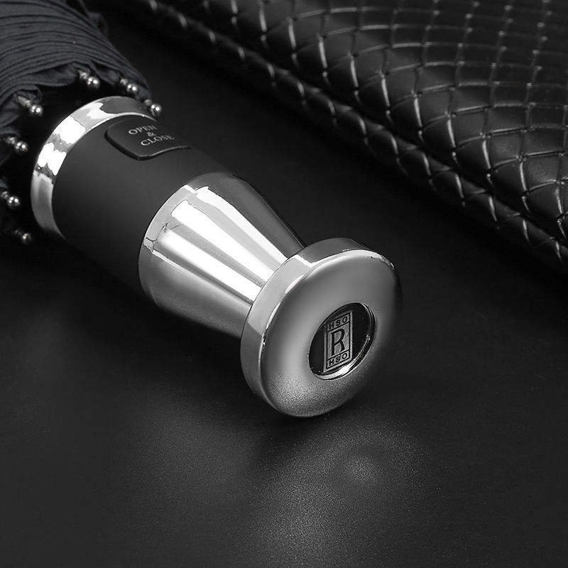 8-Bone Long-Handled Automatic Business Advertising Umbrella Customizable Logo Rain Shine Feature Gift Wholesale Available