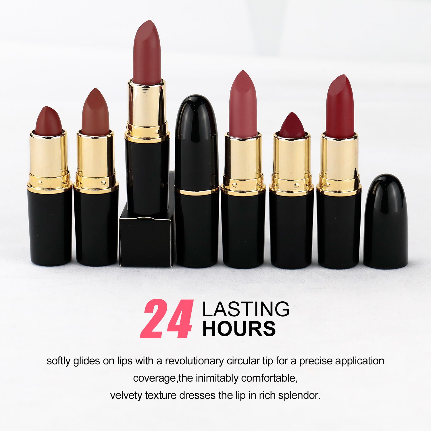 Matt Nude Lipstick Lipstick Matte Nude Lipstick MakeUp Vendors Private Label Wholesale