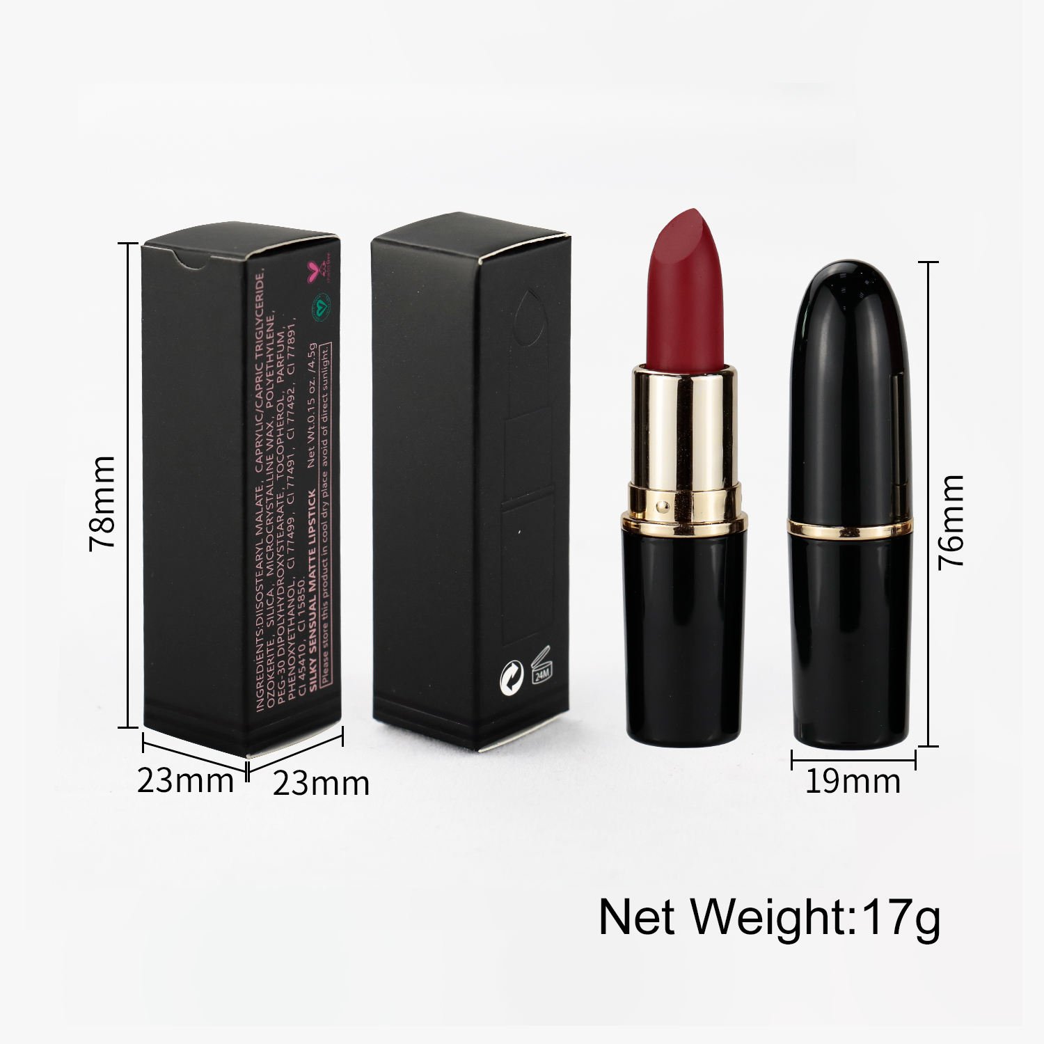 Matt Nude Lipstick Lipstick Matte Nude Lipstick MakeUp Vendors Private Label Wholesale