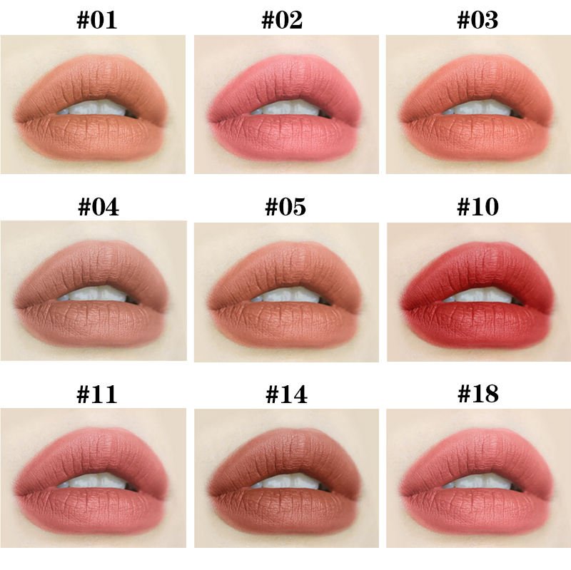 Private Label Mineral Creamy Moisturizing Matte Waterproof Long-Lasting Stick Luxury Lipstick 5g