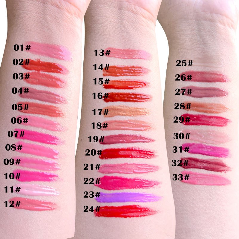 Customize Your Brand Hydrating Lip Gloss 5ml Private Label Glitter Liquid Lip Gloss with Custom Tubes Made by Your Vendor