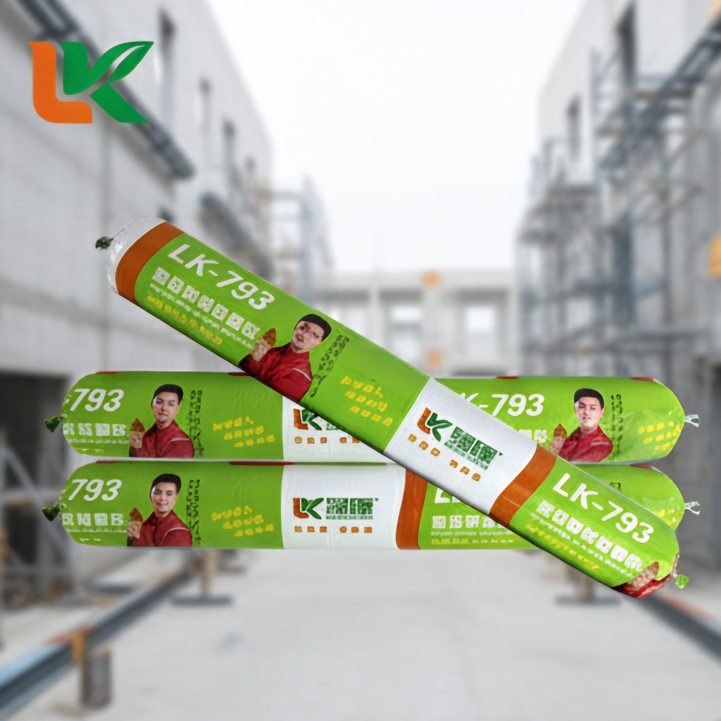 High Elasticity Waterproof Silicone Sealant 793 Sausage Package for Building Facade and Exterior Construction Joints