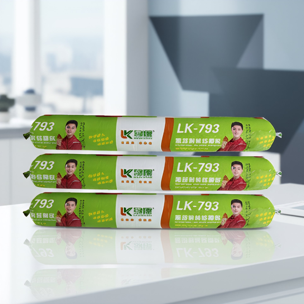 High Elasticity Waterproof Silicone Sealant 793 Sausage Package for Building Facade and Exterior Construction Joints
