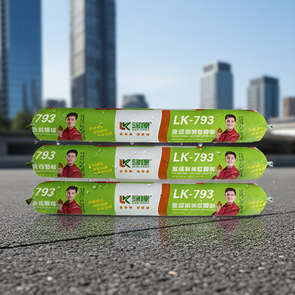 High Elasticity Waterproof Silicone Sealant 793 Sausage Package for Building Facade and Exterior Construction Joints