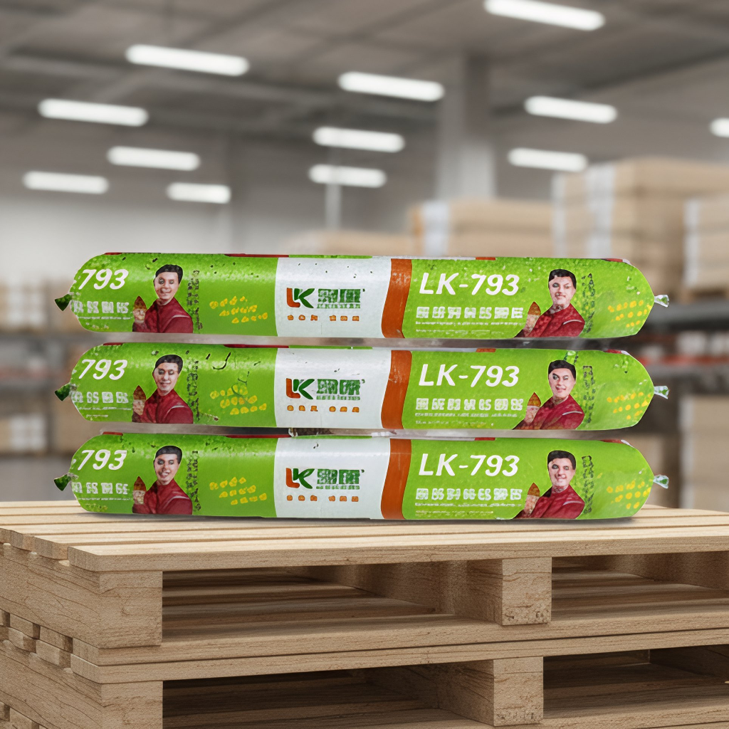 High Elasticity Waterproof Silicone Sealant 793 Sausage Package for Building Facade and Exterior Construction Joints