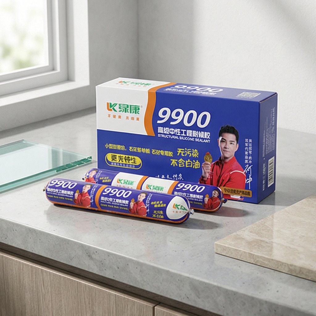 High Strength Neutral Structural Silicone Sealant 9900 for Curtain Wall and Large Building Construction