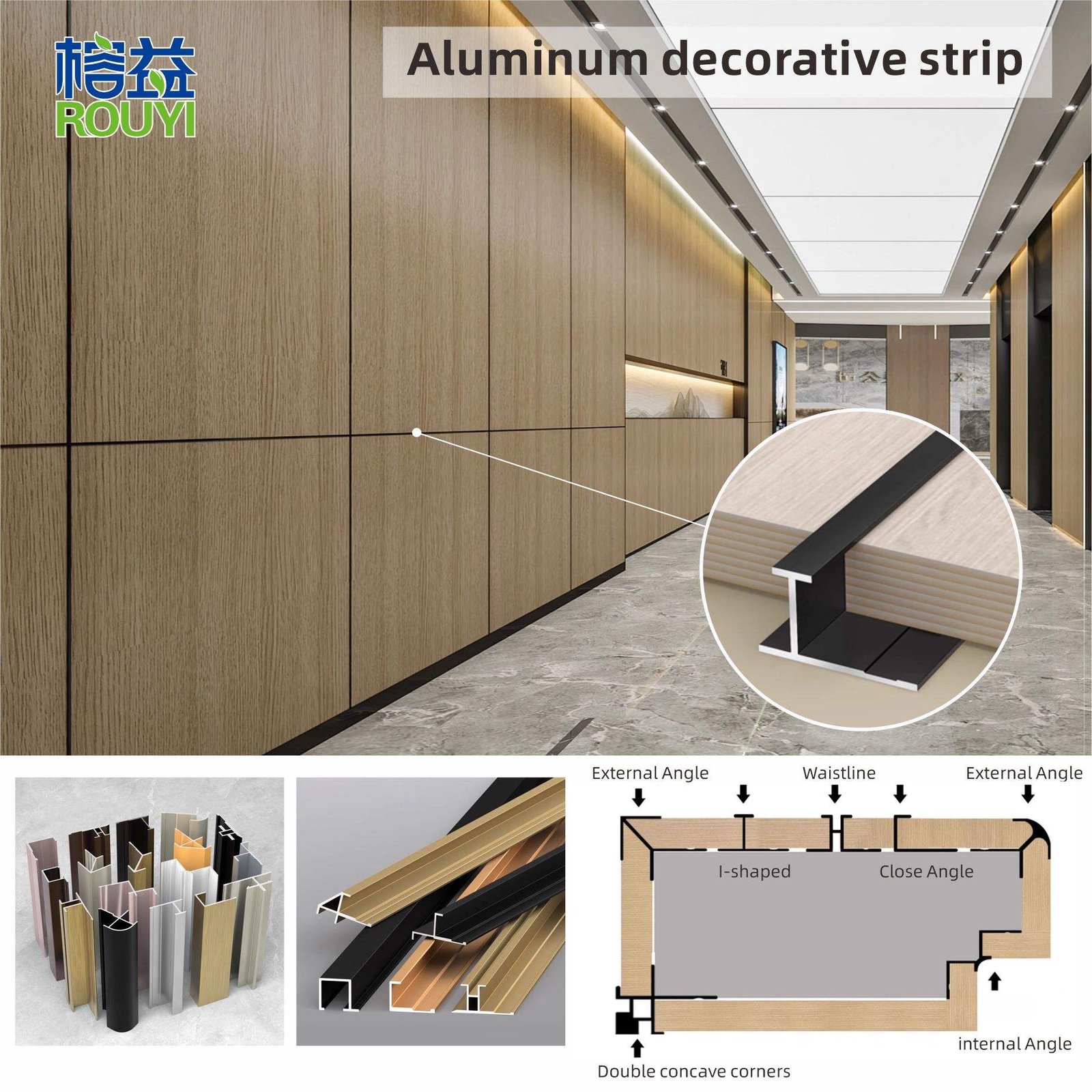 Foshan Factory New Design Acoustic Wall Panel Soundproof Plastic Wall Sheet Vinyl PVC Wall Panel