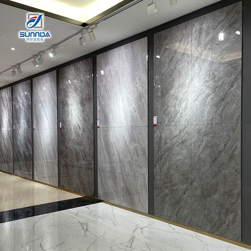 80*80 /60x120cm White Grey Marble Glazed Polished Living Room Tiles Porcelain Ceramic Square Floor Tile