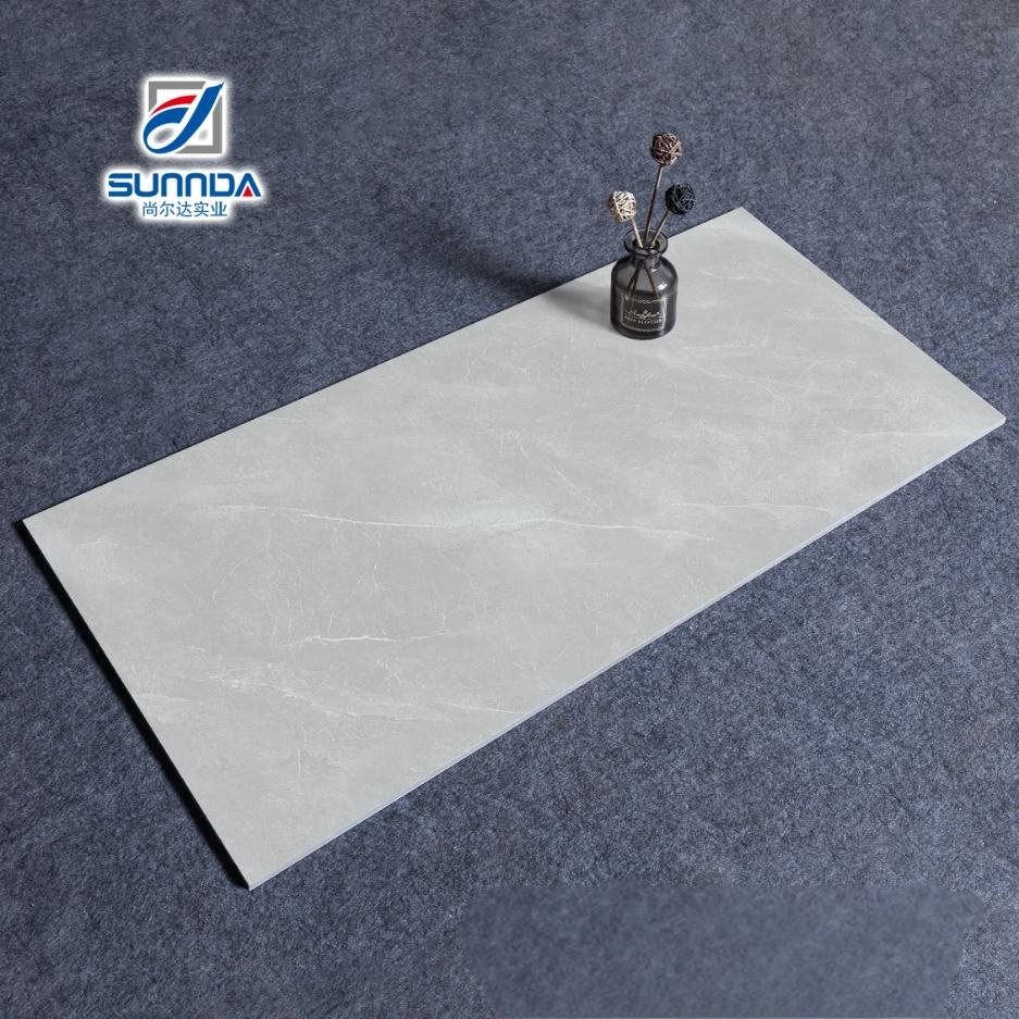 Foshan Living Room Matte Non-slip Glazed Porcelain Floor Tile 600x1200 mm Toilet Antique Tile Kitchen Grey Cement Rustic Tile