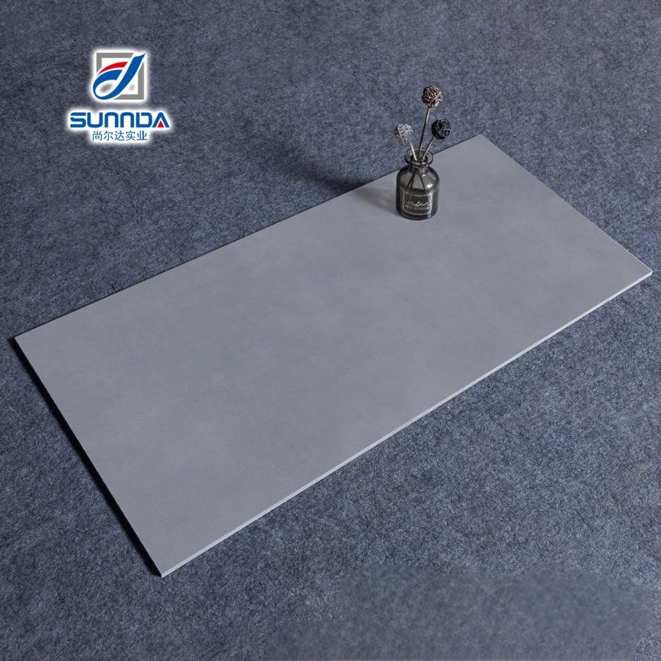 Foshan Living Room Matte Non-slip Glazed Porcelain Floor Tile 600x1200 mm Toilet Antique Tile Kitchen Grey Cement Rustic Tile