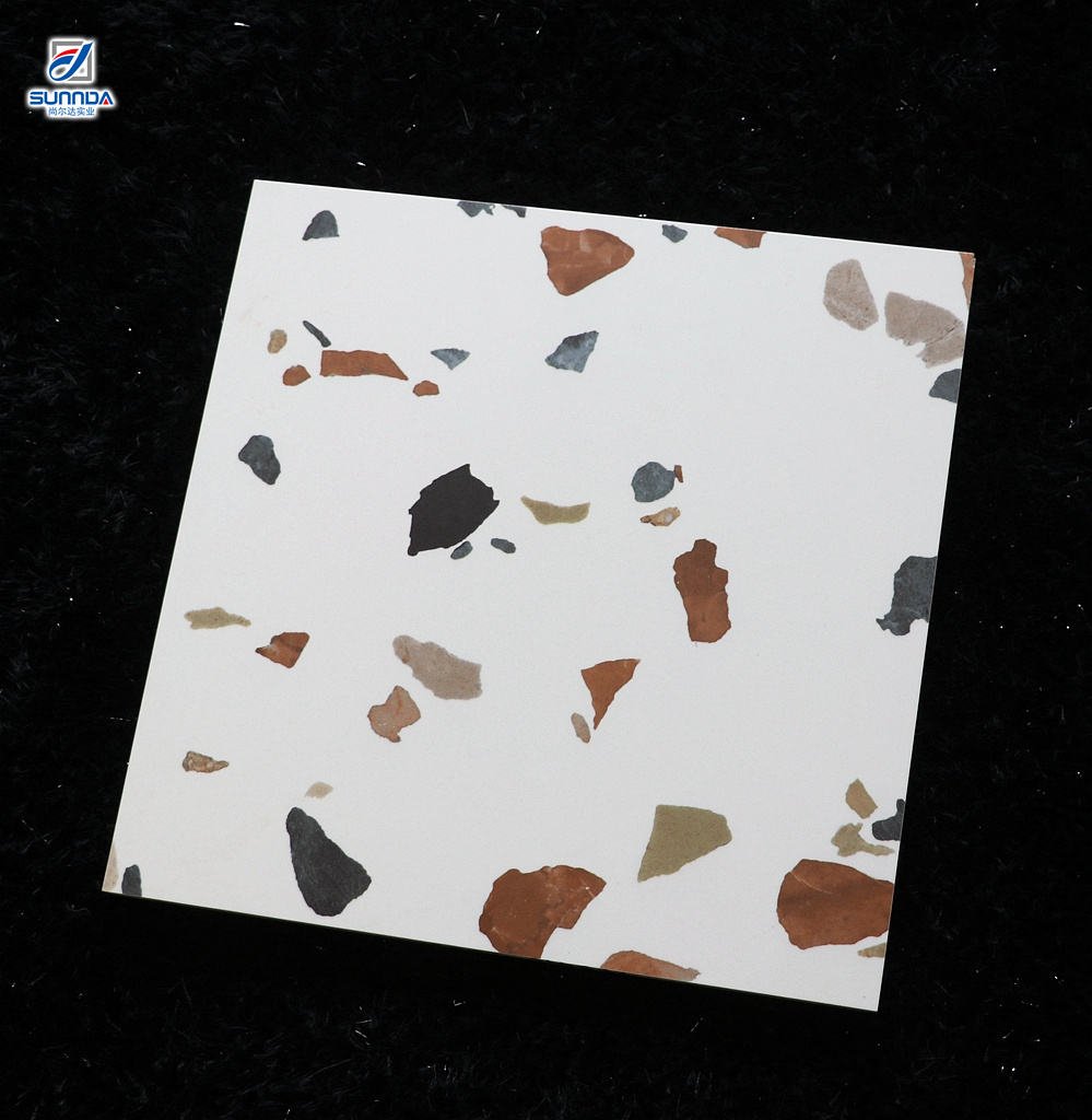 Unique Terrazzo R9 Non-Slip & Durable 600x600 and 600x1200 Commercial Rustic Porcelain Floor Tile
