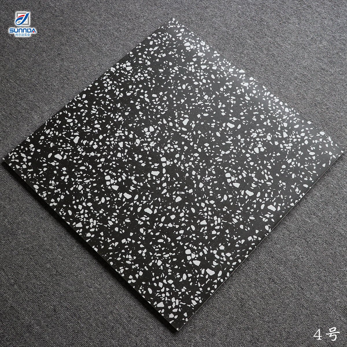 Unique Terrazzo R9 Non-Slip & Durable 600x600 and 600x1200 Commercial Rustic Porcelain Floor Tile