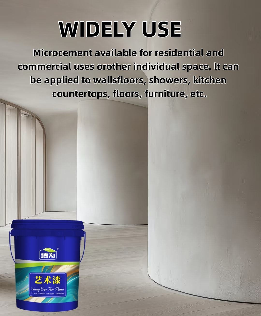 Micro Cement for Walls Microcement Paint for Any Surface Paint for Wall Factory Wholesale