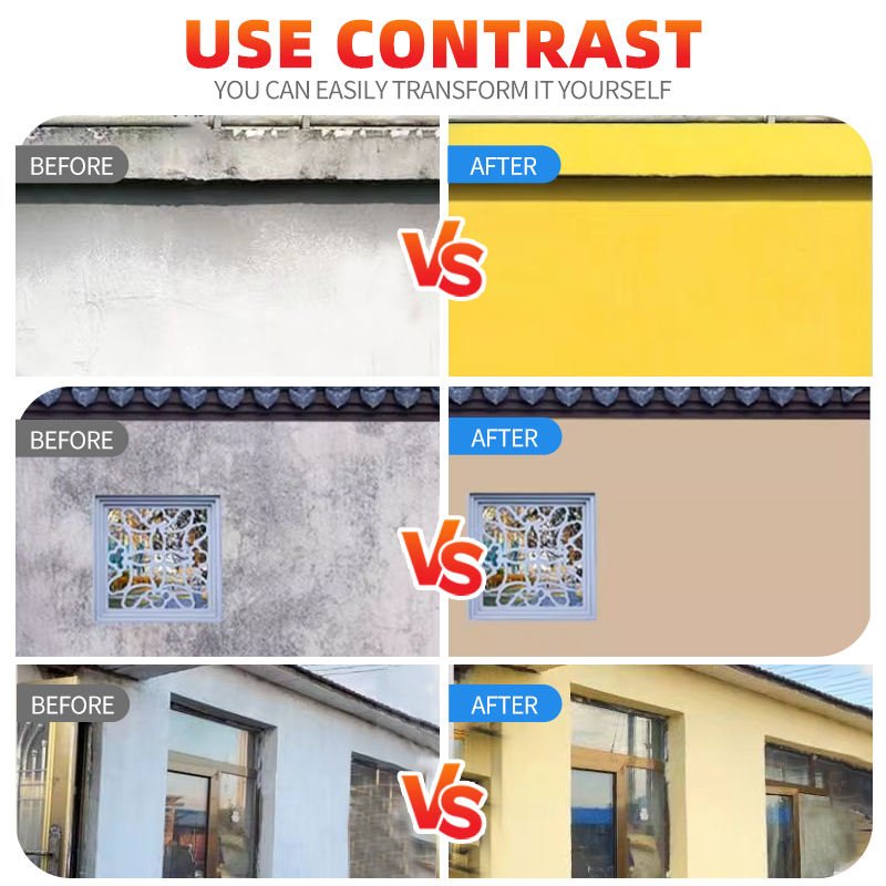 Wholesale Weather-Resistant UV Outdoor Wall Paint for Concrete Brick Liquid Coating Based on Water for Brushes Low Price