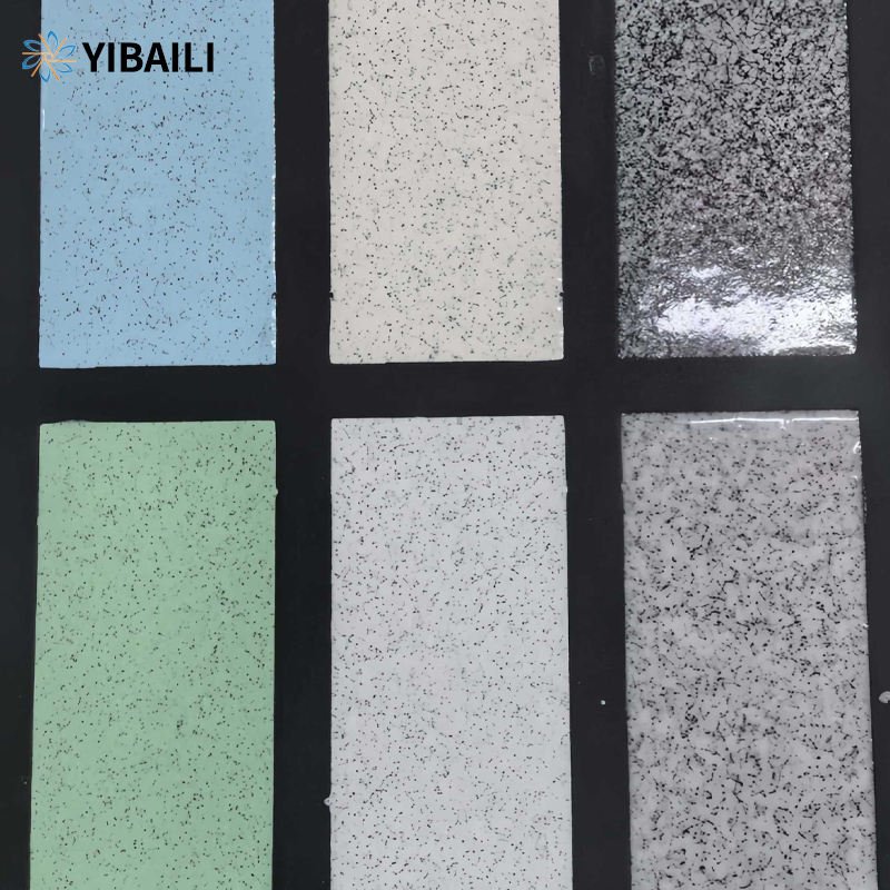 Epoxy Liquid Building Epoxy Colored Sand Coating, Self-leveling Anti-slip High-gloss Marble Effect Coating