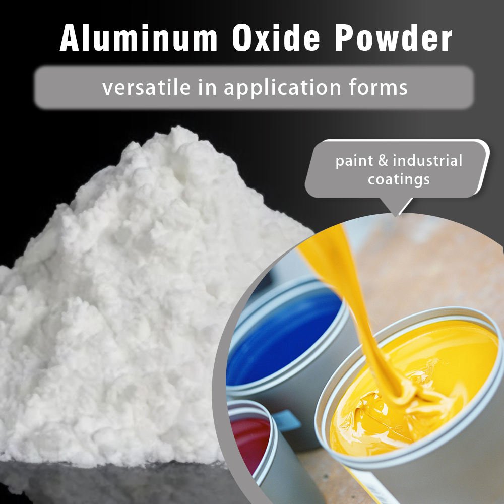 High Purity Aluminum Oxide Powder Alumina Powder (Al2O3 Powder) for Paint Coating Additives