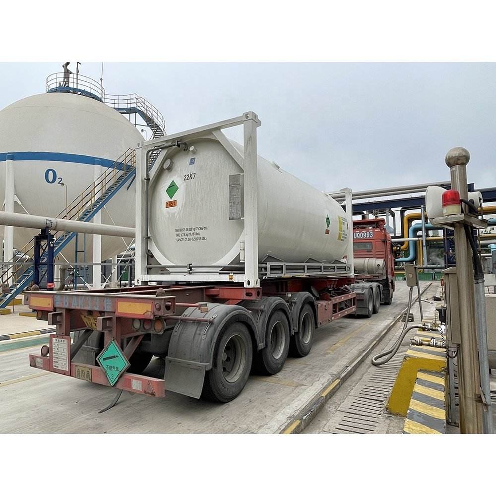 High Purity 99.999% Industrial Grade Liquid Argon Gas Best Price 20 Tons Industrial Refrigerated