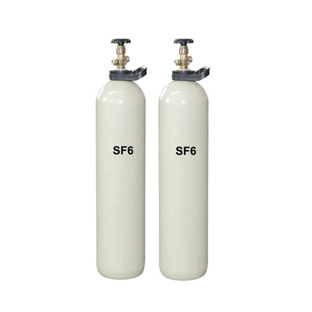 Hermetically sealed 10Kg SF6 Sulfur Hexafluoride Gas Cylinders With Certificate ISO Price