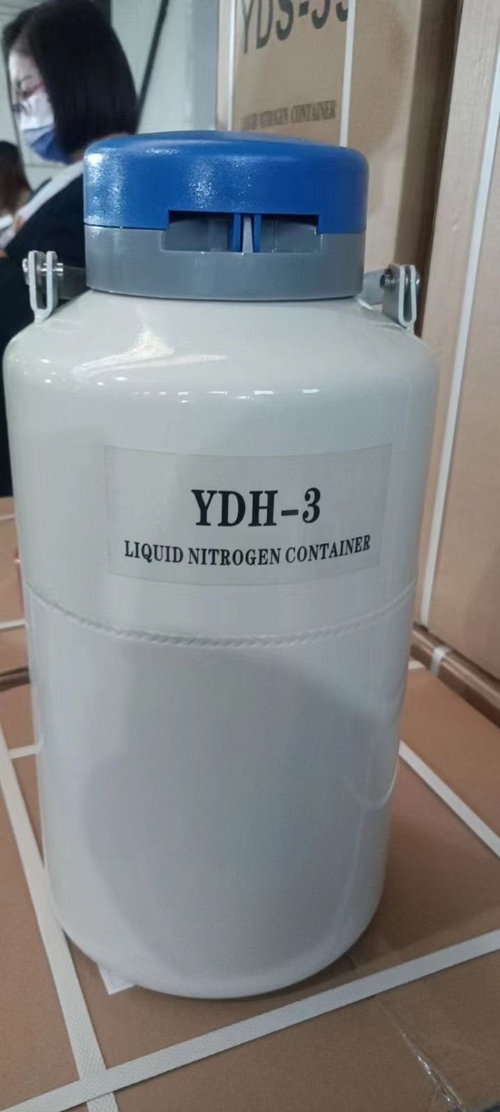YDS Dewar Flask Animal Sperm Biological Sample Storage tank LN2 Container Bio-bank Liquid Nitrogen Tank