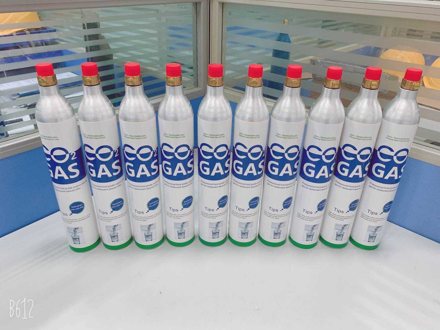 0.6L Refillable CO2 Soda Gas Cylinder for Soda Water Machine Soda Maker Co2 Cylinders