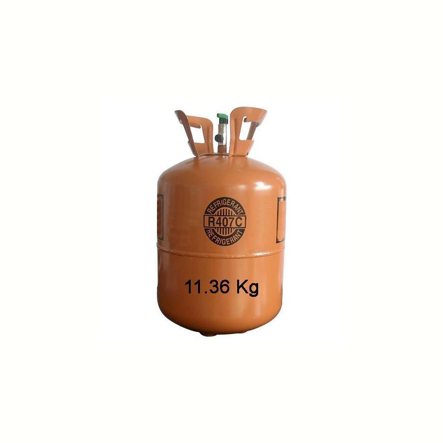R-407C High Purity 99.9% Refrigerant Gas for HVAC Industrial Use