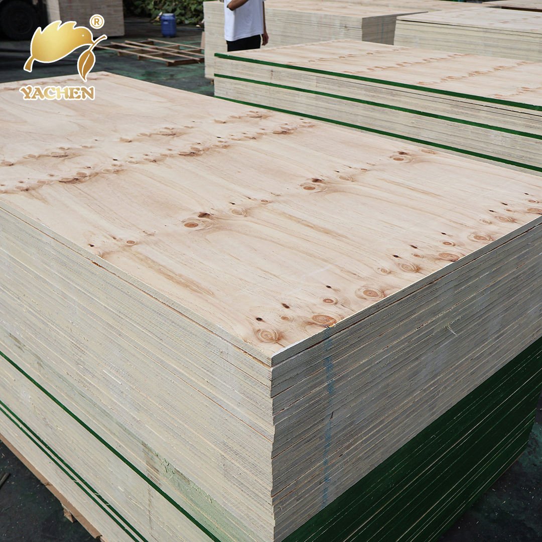 Cheap Price 6/9/12/15/18mm 4X8 Inch Melamine CDX Pine Core Structural Plywood Sheet