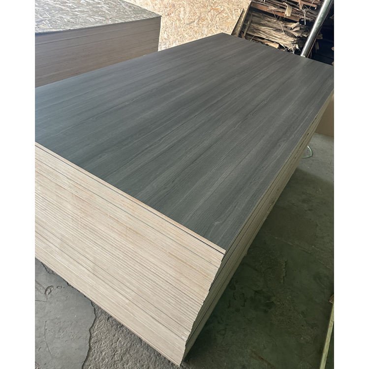1220x2440mm 18mm 12mm Waterproof Laminated HDF Plywood Double Face Melamine Coated E0 Eco-Friendly Plywood Sheet for Kitchen