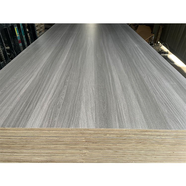 1220x2440mm 18mm 12mm Waterproof Laminated HDF Plywood Double Face Melamine Coated E0 Eco-Friendly Plywood Sheet for Kitchen