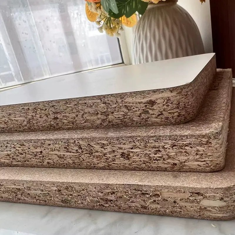 Wholesale Furniture Grade Melamine Faced Particle Board for Home Decoration Cabinet Shoe Cabinet