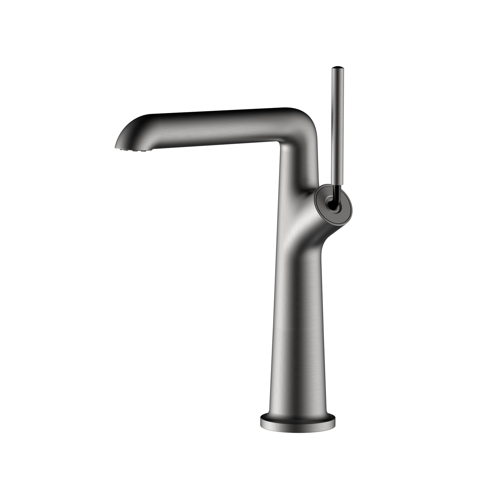 Wholesale Brass Single Handle Metered Faucet Ceramic Valve Core Deck-Mounted Single-Hole Installation Blackened Finish Modern
