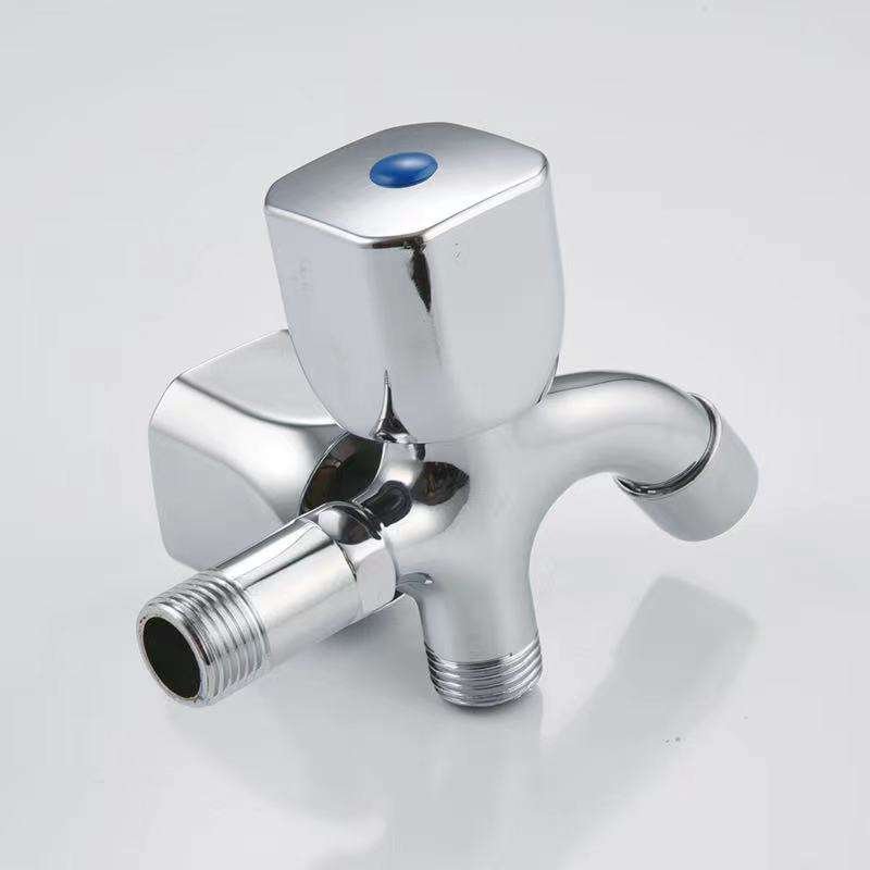 Modern Dual Handle Cold Water Washing Machine Faucet High Quality Zinc Body Multi-Function Brass Copper Valve Core for Bathroom