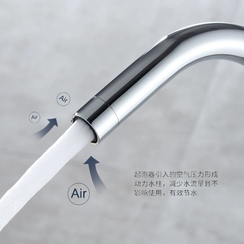 Hot Sell Chrome Plated Bathroom Faucet Stainless Steel Deck Mounted Basin Mixer Faucet Water Basin Faucet