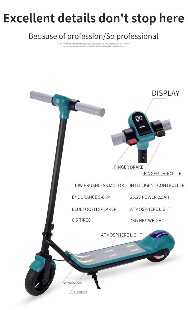 Electric Scooter for Children Balance Bike Ride on Car Toys Children's Scooter for Kids