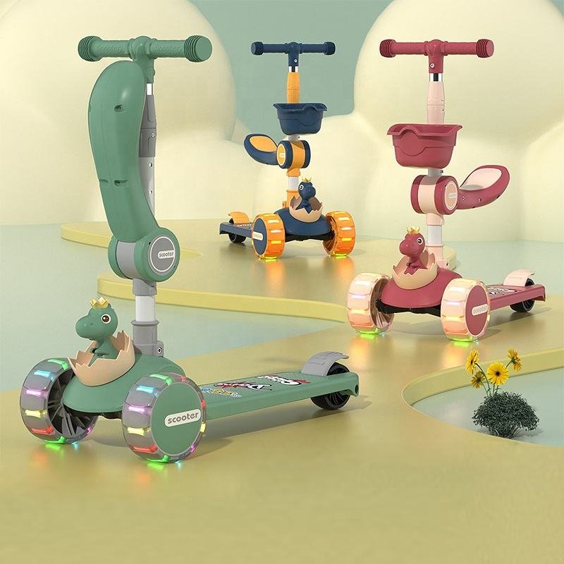 Kids Toy Vehicle Bikes Ride on Toys Walker Scooter Kids Scooters Baby Toy Baby Kick Scooter for Walk Training