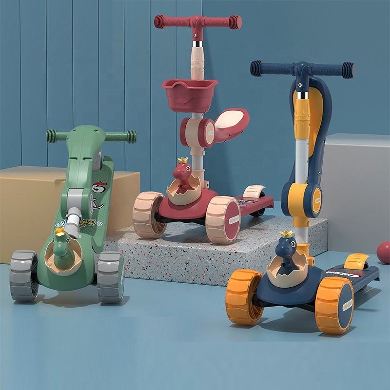 Kids Toy Vehicle Bikes Ride on Toys Walker Scooter Kids Scooters Baby Toy Baby Kick Scooter for Walk Training