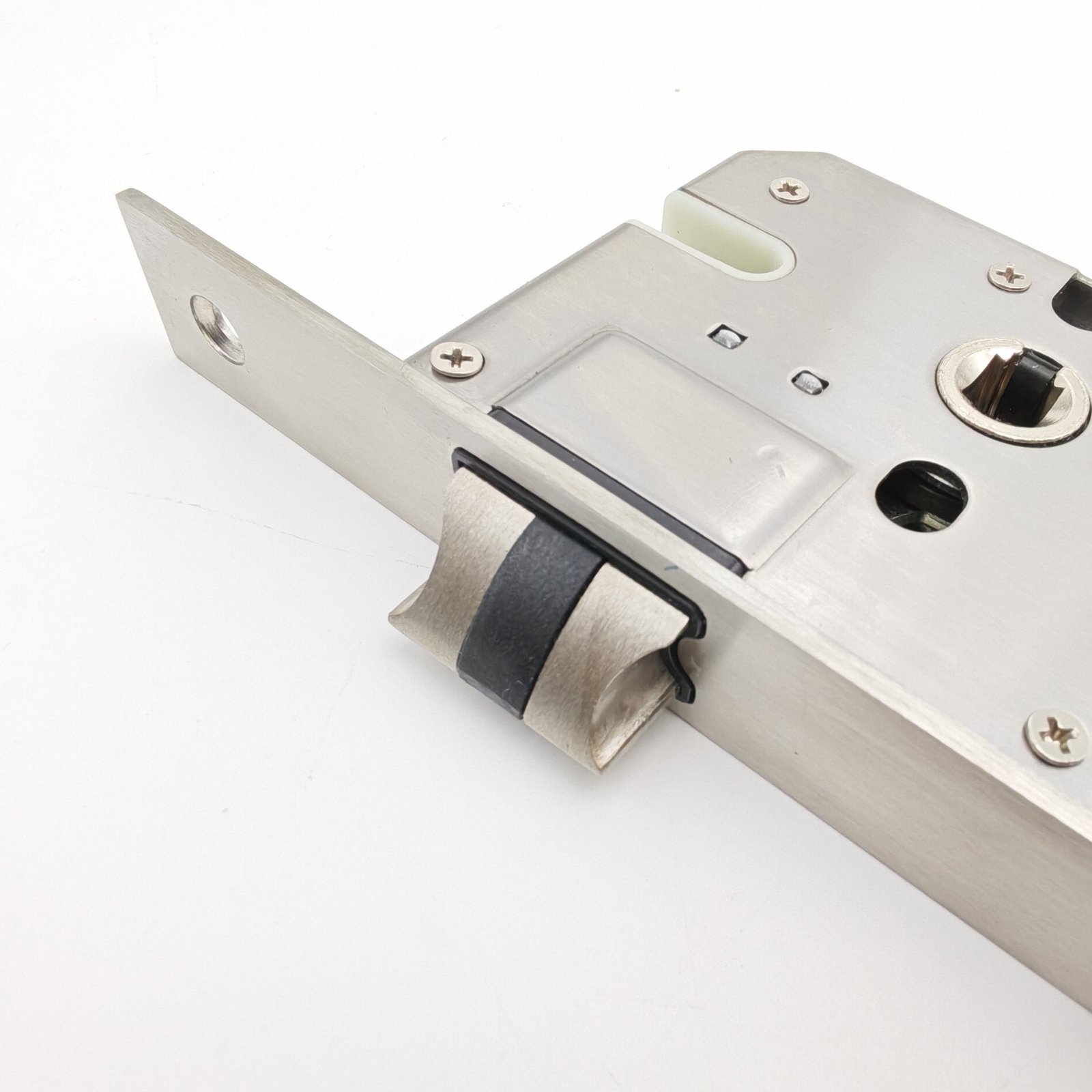 Factory Direct Modern 8545 Silent Latch Three Deadbolt Iron Mortise Door Lock Body with SS201 Panel Key Unlock for Wooden Door