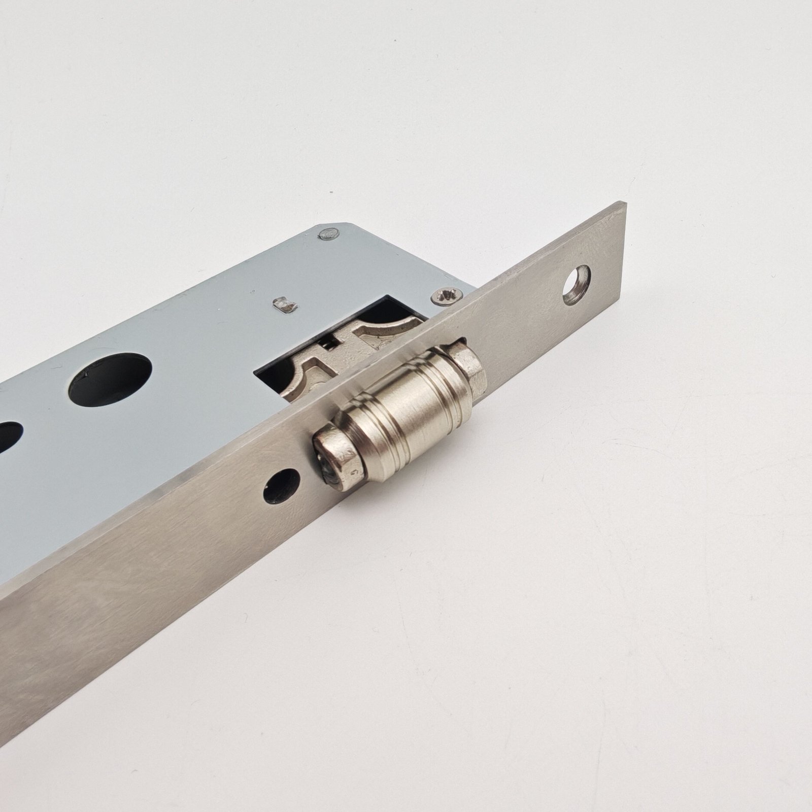 Factory Direct High Quality 8535 Novel Roller Iron Mortise Door Lock Body with Stainless Steel Panel Key Unlock for Sliding Door