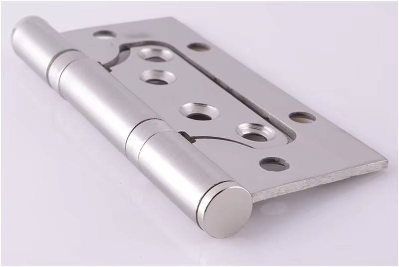 Adjustable Stainless Steel Spring Car Butterfly Door Closer Hinge Self-Closing Modern Design for Home Bathroom or Hotel Use
